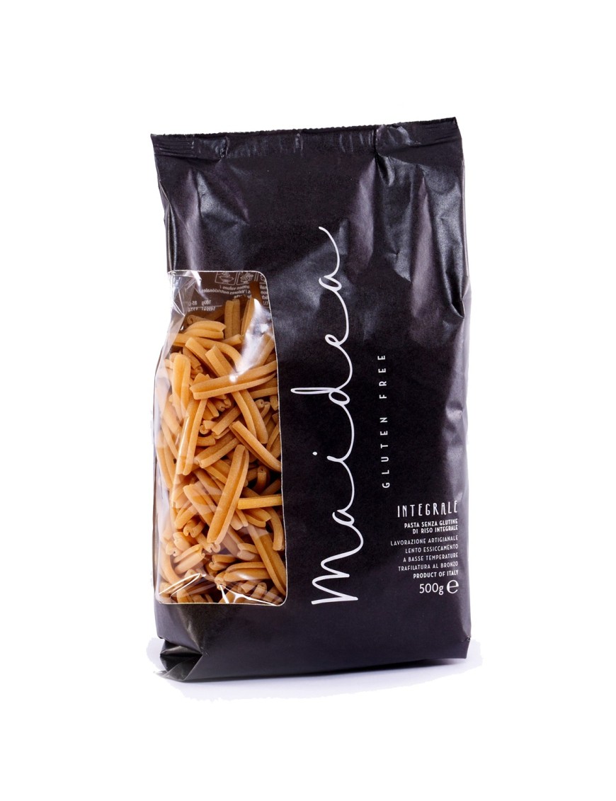 Pâtes de riz complet MAIDEA sans gluten - CASERECCE 500g
