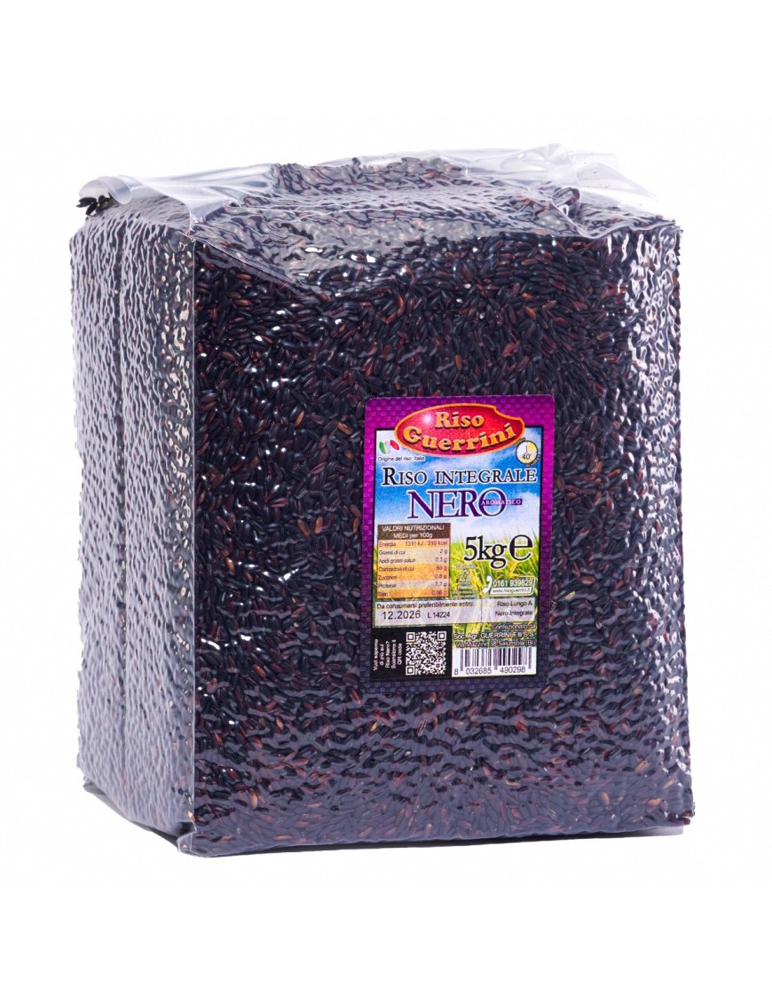 Black brown rice aromatic