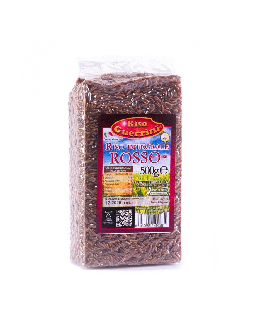 Red brown Ermes rice: the aromatic italian rice
