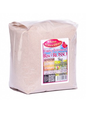Farina di riso rosso Integrale- 5kg - Senza Glutine